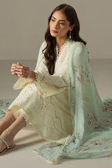 FLORAL MELODY-3PC CHIKANKARI SUIT