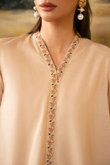 OCHRE BLOOM-2PC (SHIRT & TROUSER)