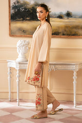 OCHRE BLOOM-2PC (SHIRT & TROUSER)