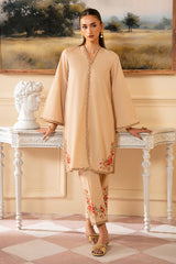 OCHRE BLOOM-2PC (SHIRT & TROUSER)