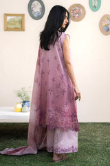 PINK SPLASH-3PC PRINTED LAWN SUIT