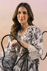 SMOKEY WHITE -2PC (SHIRT & DUPATTA)