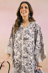 SMOKEY WHITE -2PC (SHIRT & DUPATTA)