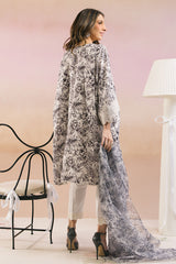 SMOKEY WHITE -2PC (SHIRT & DUPATTA)