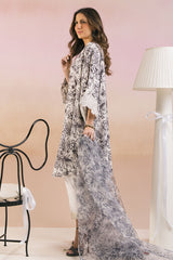 SMOKEY WHITE -2PC (SHIRT & DUPATTA)