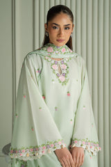 VERDENT BLOOM- 3PC EMBROIDERED LAWN SUIT