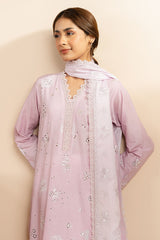 SOFT LILAC-2PC (SHIRT & DUPATTA)