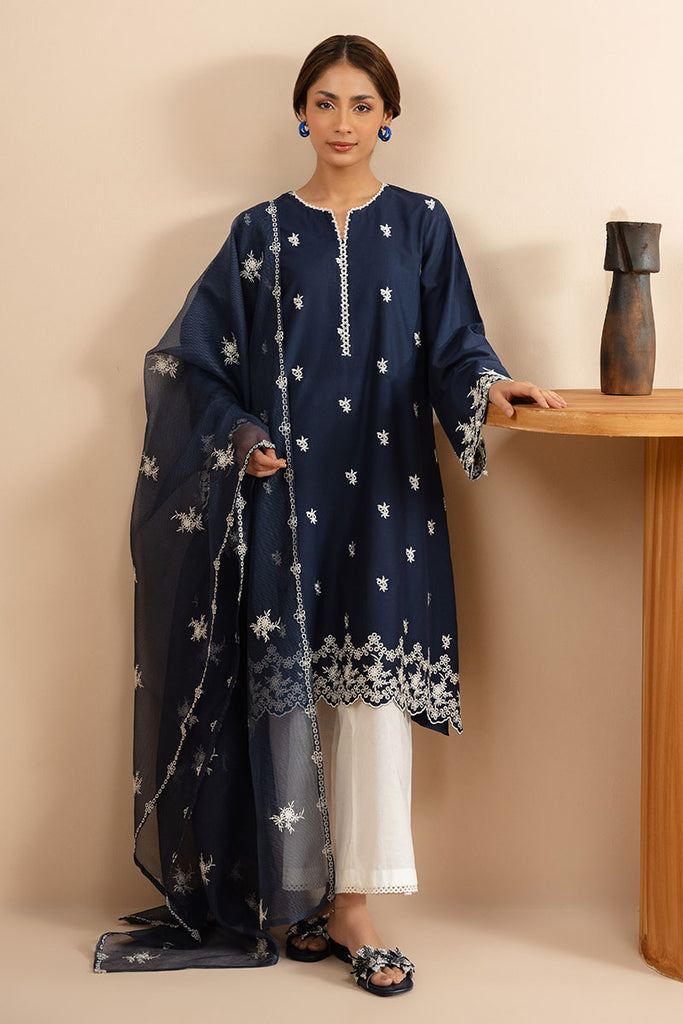 RADIANT BLUE-2PC (SHIRT & DUPATTA)