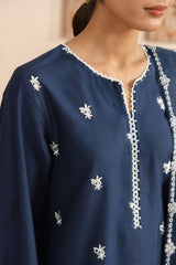 RADIANT BLUE-2PC (SHIRT & DUPATTA)