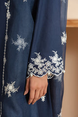 RADIANT BLUE-2PC (SHIRT & DUPATTA)