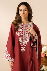 RUBY RADIANCE-2PC (SHIRT & DUPATTA)