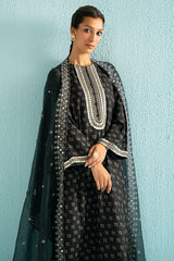 BLACK BLING-2PC (SHIRT & DUPATTA)
