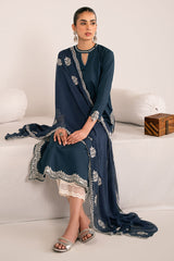DARK ENCHANTMENT-2PIECE (SHIRT & DUPATTA)