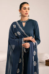 DARK ENCHANTMENT-2PIECE (SHIRT & DUPATTA)