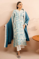 AQUA MARINA-2PC (SHIRT & DUPATTA)