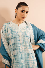 AQUA MARINA-2PC (SHIRT & DUPATTA)