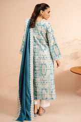 AQUA MARINA-2PC (SHIRT & DUPATTA)