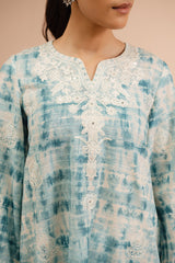 AQUA MARINA-2PC (SHIRT & DUPATTA)