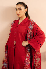 RADIANT ROSE-2 PC (SHIRT & DUPATTA)