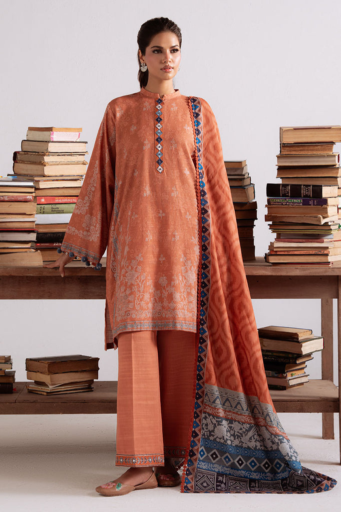 AMBER MIRAGE-3PC KHADDAR PRINTED