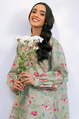 MYSTIC FOREST-2 PIECE PRINTED KHADDAR SUIT