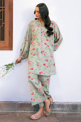 MYSTIC FOREST-2 PIECE PRINTED KHADDAR SUIT