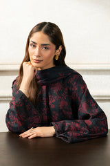 EBONY TRIBE-3PC (SHIRT,TROUSER & DUPPATA)