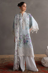 OCEAN BREEZE-3PC PRINTED LAWN SUIT