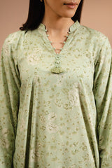 MINT FROST-2 PC (SHIRT & DUPATTA)