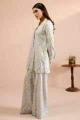 LAVENDER BLOOM-2 PC (SHIRT & TROUSER)