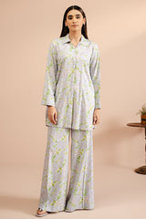 LAVENDER BLOOM-2 PC (SHIRT & TROUSER)