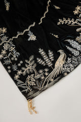 VERDANT SPELL-3PC VELVET EMBROIDERED SUIT