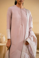 SHELL PINK-2PC (SHIRT & DUPATTA )