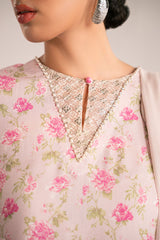 HUSHED VOILET-2PC (SHIRT & DUPATTA)