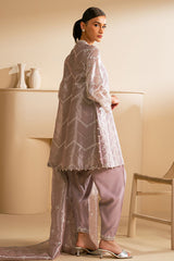 LILAC HAZE-3PC (SHIRT,TROUSER & DUPATTA)