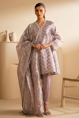 LILAC HAZE-3PC (SHIRT,TROUSER & DUPATTA)