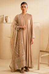 SOFT BEIGE-2PC (SHIRT & DUPATTA)