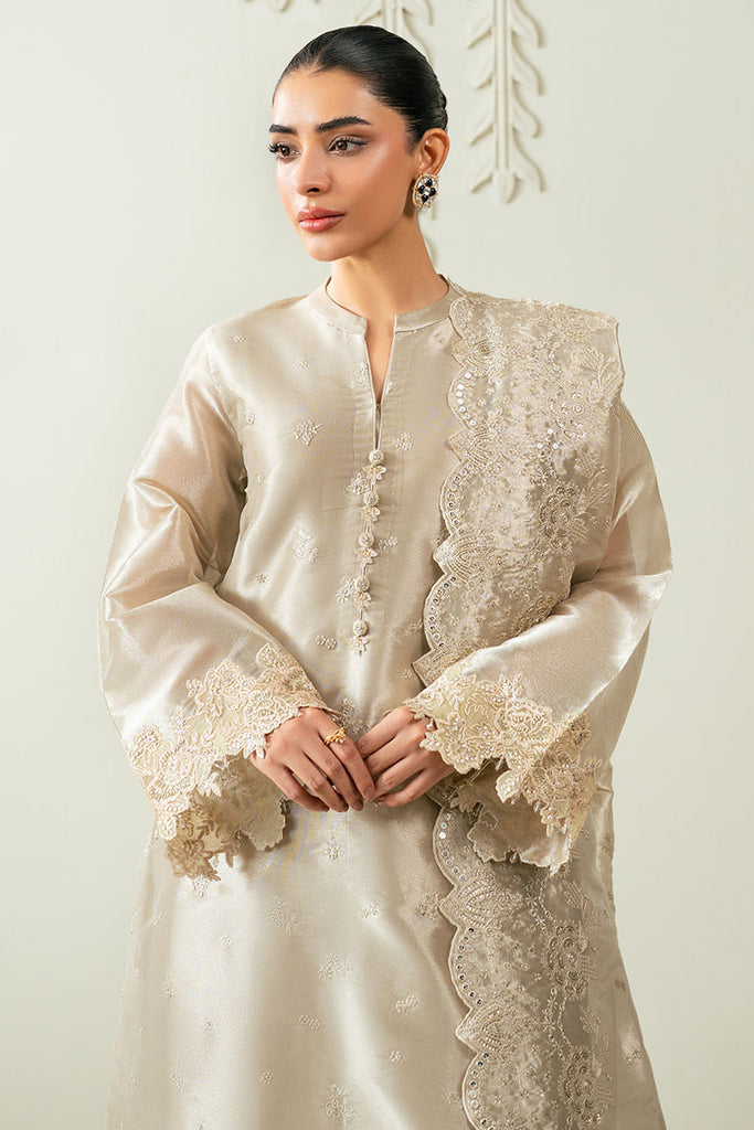 ZINC GOLD-2PC(SHIRT & DUPPATA)