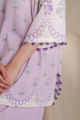 OPULENT ORCHID-2 PIECE PRINTED LAWN SUIT