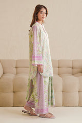 GARNET TALE-3 PIECE PRINTED LAWN SUIT