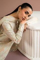 VANILLA BLOOM-2PC (SHIRT & DUPATTA)