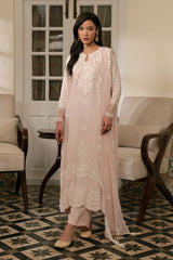PALE PINK-3PC (SHIRT, TROUSER & DUPATTA)