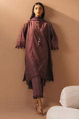 GRAPE AMETHYST- 3PC EMBROIDERED LAWN SUIT