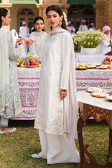 IVORY WHISPER-3 PC EMBROIDERED LAWN SUIT