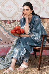 ORCHID OASIS-3 PC PRINTED LAWN SUIT