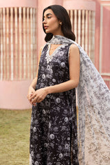 SOMBER ESCAPE-3PC (SHIRT, TROUSER & DUPATTA)