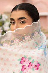 PASTEL BLOOM-3PC (SHIRT, TROUSER & DUPATTA)