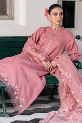 ROUGE TAN- 3PC (SHIRT, TROUSER & DUPATTA)