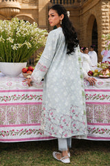 SUMMER SKY-3PC (SHIRT, TROUSER & DUPATTA)