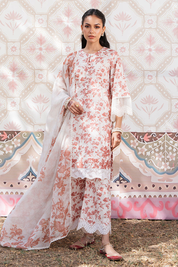 CRIMSON SAND-3 PC PRINTED LAWN SUIT